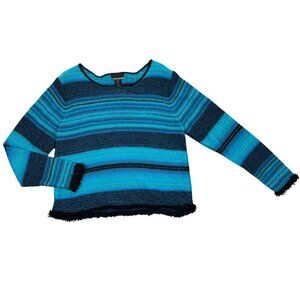 Vintage Sigrid Olsen Sport striped knit sweater